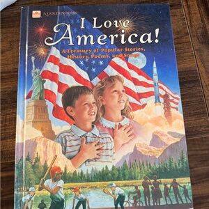 I Love America! Hardcover Book